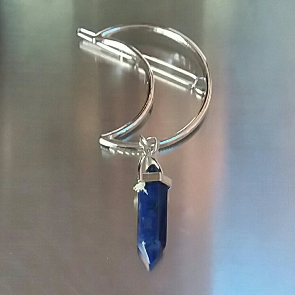 Blue hair clip
